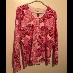 Ladies Floral Cardigan